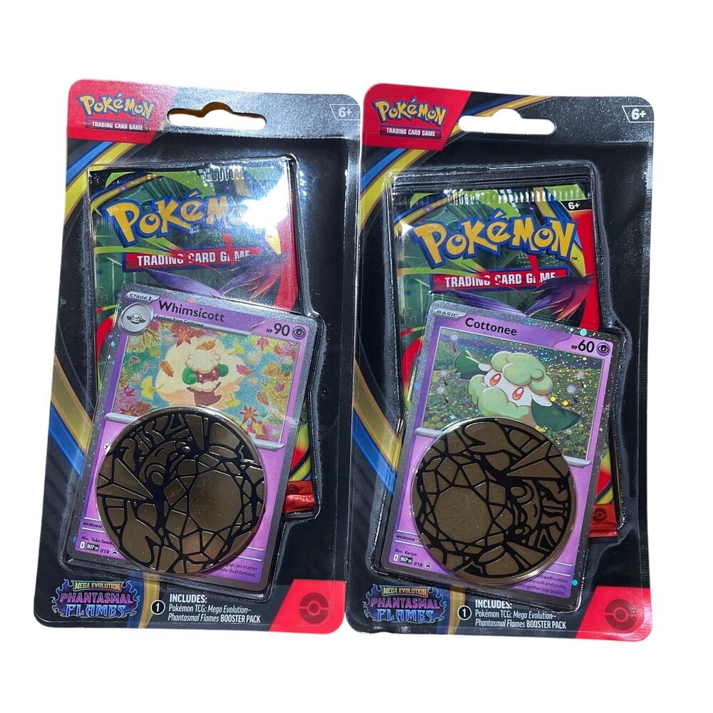 New Pokemon Phantasmal Flames Booster Pack Set